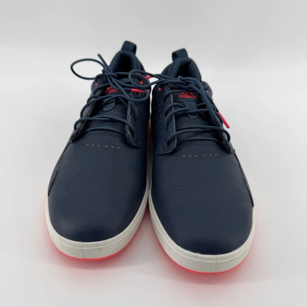 Adidas Golf Shoes Mens 9 Navy Blue Adicross Retro Spikeless GV9669 Boost Casual